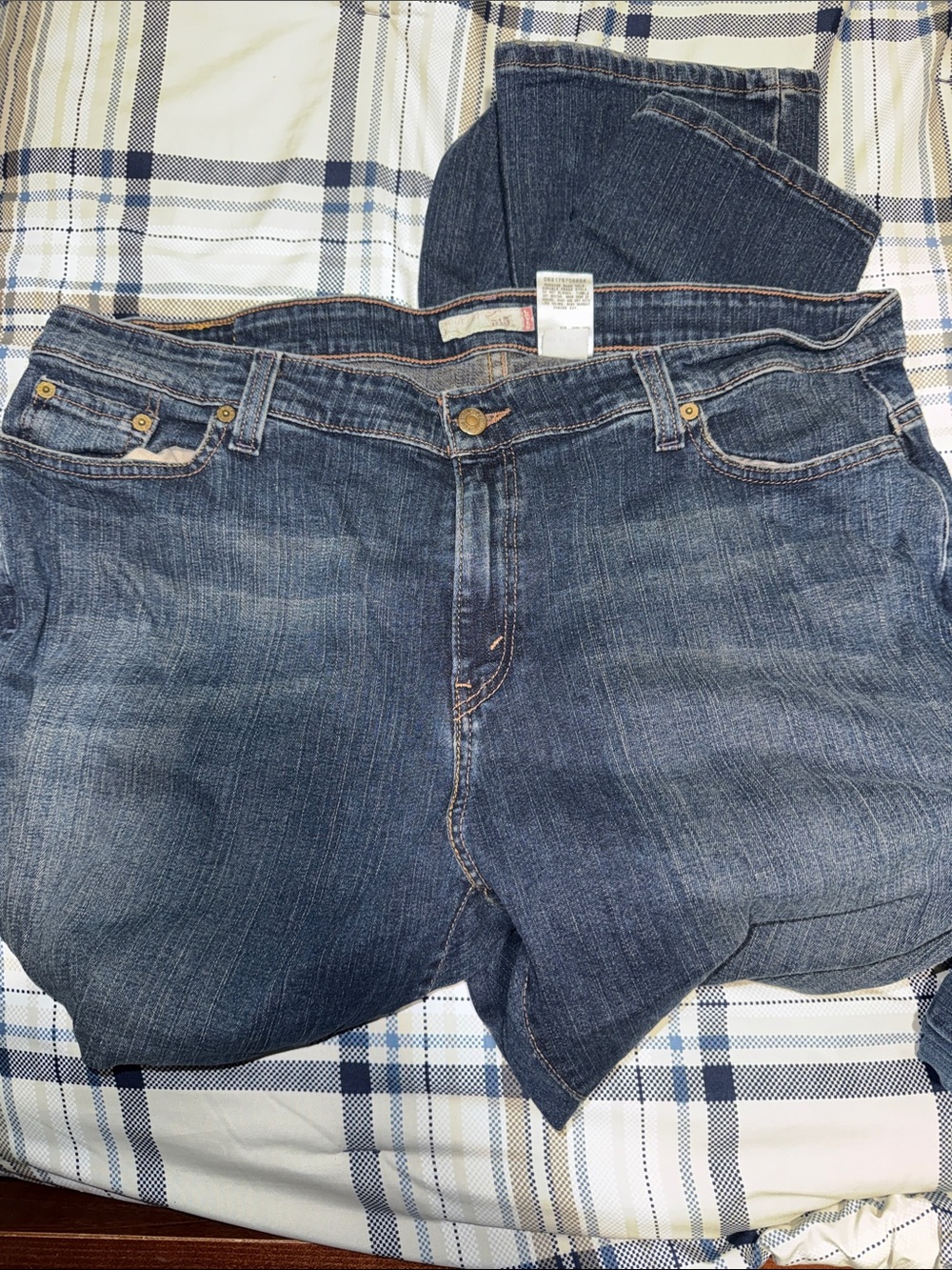 Levi's Women's Dark Blue Bootcut Jeans